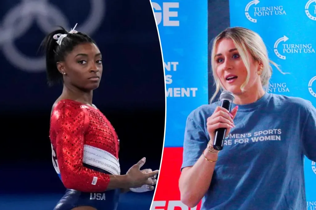 Simone Biles Berdebat dengan Riley Gaines di Media Sosial tentang Debat Atlet Transgender