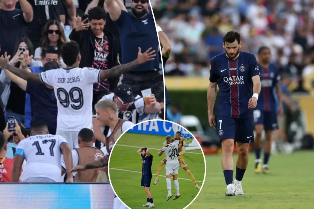 PSG Juara Liga Champions Tumbang dalam Kejutan Piala Dunia Antarklub FIFA oleh Botafogo