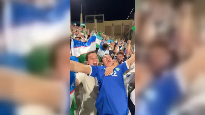 Penggemar Bersukacita Saat Uzbekistan Lolos Piala Dunia Perdana