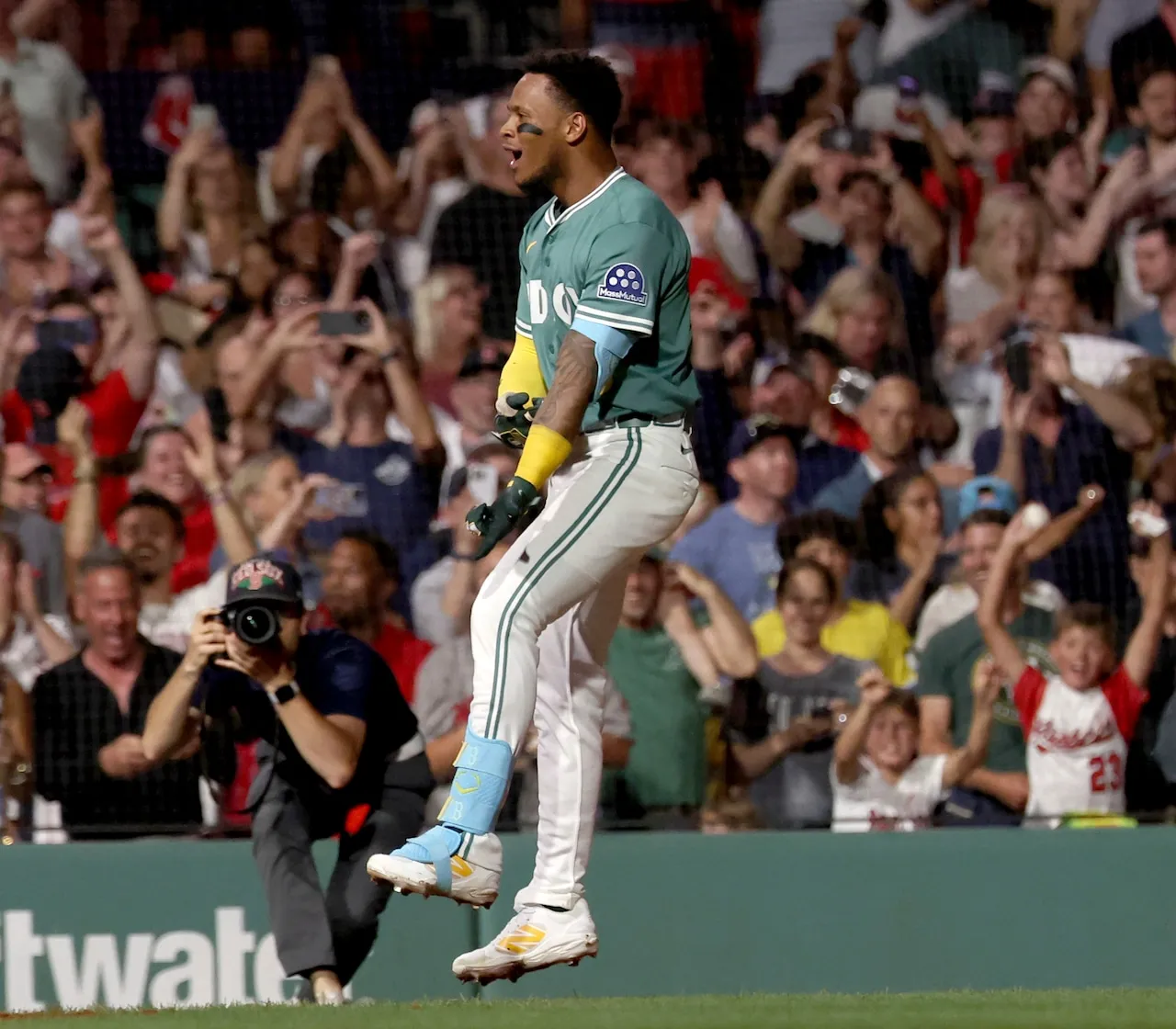 Pahlawan Red Sox Ceddanne Rafaela Membuat Pembela Terhebat 'Merinding' dengan HR Penentu Kemenangan