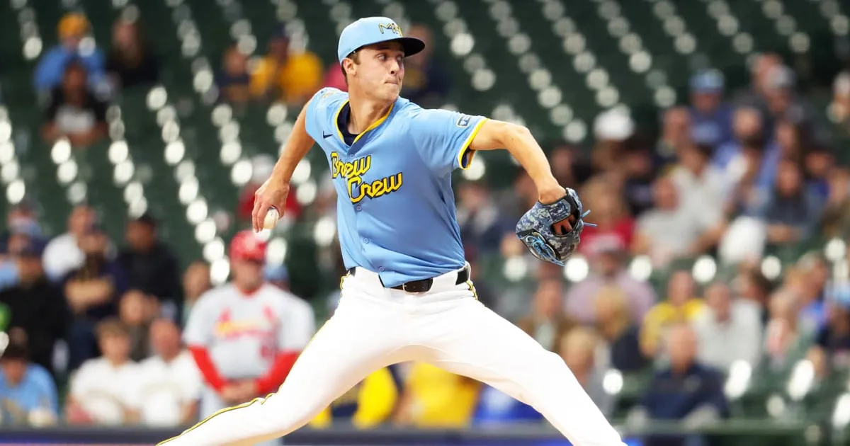 Pemain Pitcher Brewers Jacob Misiorowski Tinggalkan Pertandingan Akibat Cedera Saat Melempar No-Hitter dalam Debut MLB